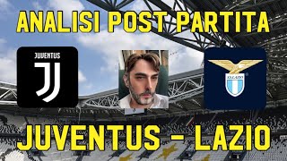 JUVENTUS LAZIO ANALISI POST PARTITA [upl. by Aya]