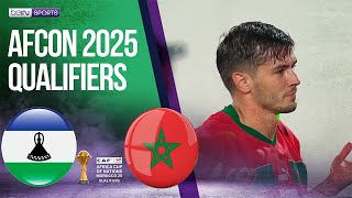 Lesotho LES vs Morocco MAR  AFCON 2025 Qualifiers HIGHLIGHTS  090924  beIN SPORTS USA [upl. by Crawford]