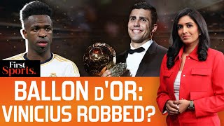 Ballon dOr Rodri Wins Real Madrid Revolt After Vinicius Snubbed  First Sports With Rupha Ramani [upl. by Varian173]