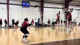 North Texas Invitational Bid Tournament Highlights 2 libero [upl. by Weider]