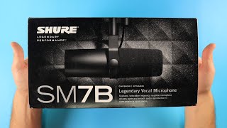 Shure SM7B Dynamic Microphone Review [upl. by Laucsap]