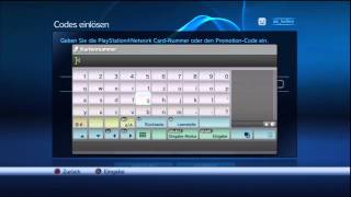 PSN Code auf PS3 einlösen [upl. by Relyt522]