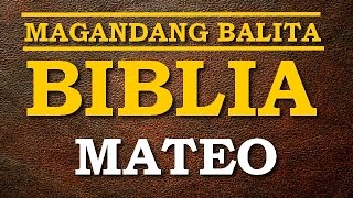 Magandang Balita Biblia  Mateo 1 [upl. by Weikert]