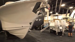 MARINE CONNECTION COBIA amp SEAHUNT 2023 LINEUP AT FIBS BOAT SHOW [upl. by Fonz292]