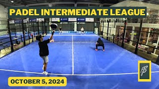 Play Padel  Intermediate  Road To Open League Week 1  Kres Butch vs Mark George  Oct 5 2024 [upl. by Doxia]