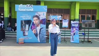 MC ing quotSnacKINScooltoScoolquot duetinsnackinjingle di SMK PUSPITA BANGSA CIPUTAT [upl. by Waddington314]