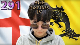 Zurück in die Rangliste  TOP Engländer vs msn Drachenorden  Age of Empires 4  Cast 291 [upl. by Eidassac]