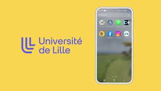 Lilu lapplication étudiante de lUniversité de Lille [upl. by Anahpets]