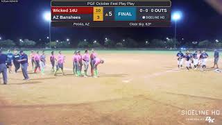 Wicked 14U  AZ Banshees 20241019 [upl. by Traci]