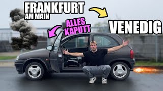 Ich KAUFE ein 300€ SCHROTTAUTO und FAHRE nach VENEDIG [upl. by Odo]