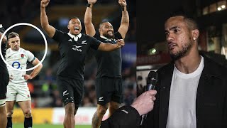 England rugby fans react to narrow loss against the All Blacks ft Anthony Watson [upl. by Maximilian]