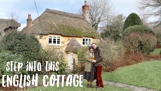 Step into this COLOURFUL ENGLISH COUNTRY COTTAGE [upl. by Llerdna327]