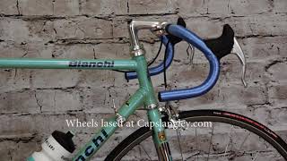 Bianchi Reparto Corse EL vintage roadtrack bicycles 4 of 10 [upl. by Adigirb]