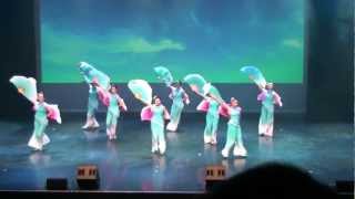 Beautiful Chinese Fan Dance  Flying Kites 放风筝  Colours of Dance at the River Rock Theatre [upl. by Athey]