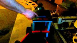 THOMAS THE TANK TRAIN PEG PEREGO RIDE ON 2 [upl. by Onairda]