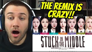 THIS IS A BOP BABYMONSTER Stuck In The Middle Remix Lyrics  REACTION [upl. by Libove]