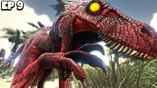 SURPRISE ZOMBIE RAPTOR  ARK MEGA Modded 9 Pugnacia [upl. by Intyre972]