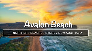 Australia  Avalon Beach 4K Drone Flyaround [upl. by Callum]