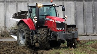 MASSEY FERGUSON 7726 Dyna6  ERMO 4 aliARATURAPlowing [upl. by Candace598]