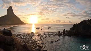 Fernando de Noronha  Pôr do sol em Time Lapse [upl. by Ennayd809]