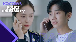 Is this the breakup phone call Say it isn’t so 💔 Police University Ep 14 [upl. by Tildy582]