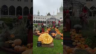 pumpkin halloween tivoli copenhagen kopenhagen kopenhag denmark travel exploreeurope fun [upl. by Payton214]