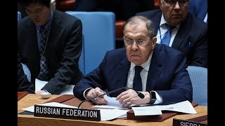 Sergey Lavrov Calls for the Establishment of a Palestinian State at the United Nation Eng Subtitles [upl. by Ahron]