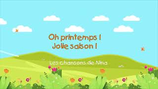 Oh Printemps I Chanson pour enfants I Festif 🎉 [upl. by Einahets]