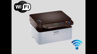 Impressora samsung m 2070 Configurando Wifi [upl. by Aoht]