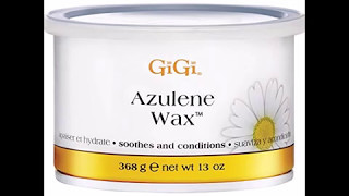 GiGi Azulene Wax 13 Ounce [upl. by Einnahpets]