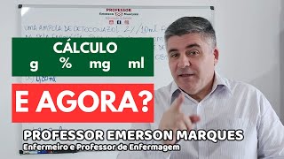 CÁLCULO DE MEDICAMENTO [upl. by Digirb]