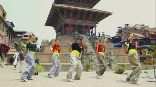 DANCE IN PUBLIC  CHYANGBA HOI CHYANGBA  THE WINGS  NEPAL [upl. by Aikam]