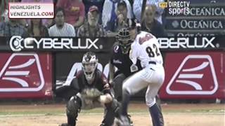 Highlights LVBP 27102015  Navegantes del Magallanes vs Leones del Caracas [upl. by Ynaffi530]