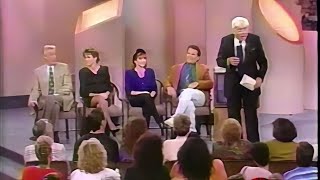 Empty Nest Cast on Donahue 1990 Richard Mulligan Dinah Manoff Kristy McNichol David Leisure [upl. by Kira280]