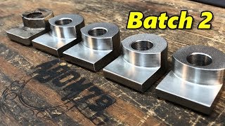 Stainless HoldDowns Clamps Batch 2 [upl. by Notsehc]