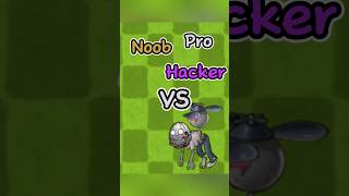 PVZ Fusion  Noob vs Pro vs Hacker  Iron Balloon Zombie pvz memes shorts [upl. by Anigriv]