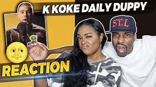 AMERICANS REACTING TO K KOKE DAILY DUPPY kkokereactions Dailyduppyreactions [upl. by Anilatac]