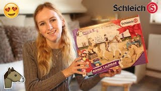 Schleich UNBOXING paarden ADVENTSKALENDER 2018  Schleich 22  Daphneee [upl. by Nogras329]