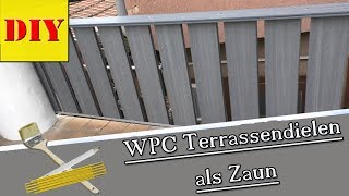 ⏩ Balkon o Terrassen Geländer selber bauen  Schritt für Schritt Tutorial [upl. by Elna]