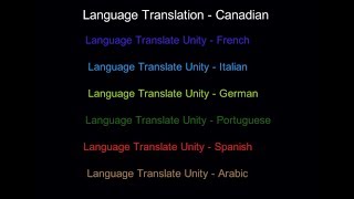 IBM Watson SDK for Unity Speech and Language Translation Multiple Languages  Part 1 [upl. by Scherle]