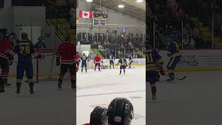 Bshl podcastOne of the best saves this season by Savoie for Dalhousie hockey bshl goalie [upl. by Meek]