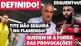 MARTELO BATIDO TITE NÃO CONTINUA NO FLAMENGO SÓ VAI… JOGADORES MORDIDOS COM PROVOCAÇÃO DO PEÑAROL [upl. by Asirrac]