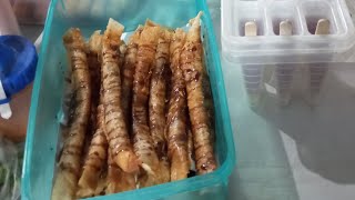 Resep piscok  pisang coklat  pisang aroma  ide jualan  jajanan seribuan [upl. by Eidnil]