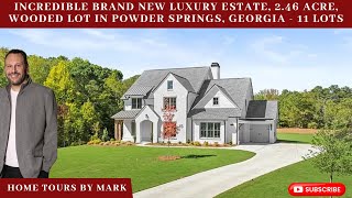 Brand New Cobb County Georgia Estate 25 Acres Buy Or Build Your Luxury Million Dollar Home [upl. by Darlleen]