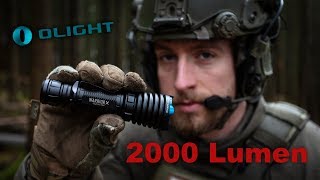 Olight Warrior X  Mit Falltest [upl. by Irmine]