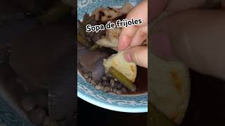 Sopa de frijoles viviendoenfamiliasv frijoles cocina [upl. by Noside]