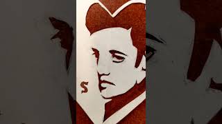 Elvis Presley Paper Cutout Art [upl. by Iddo]