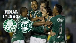 Palmeiras 2 x 0 Coritiba  Copa do Brasil 2012  Gols1ª FinalDia 05072012 [upl. by Ecnav]