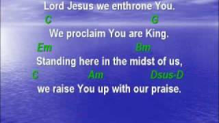 CFC EDMONTON  CLP SONG  LORD JESUS WE ENTHRONE YOU with lyrics [upl. by Samled]