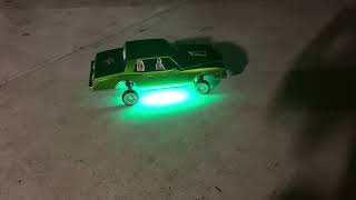 Lowrider Monte Carlo redact RC green led upgrade [upl. by Anirbes]